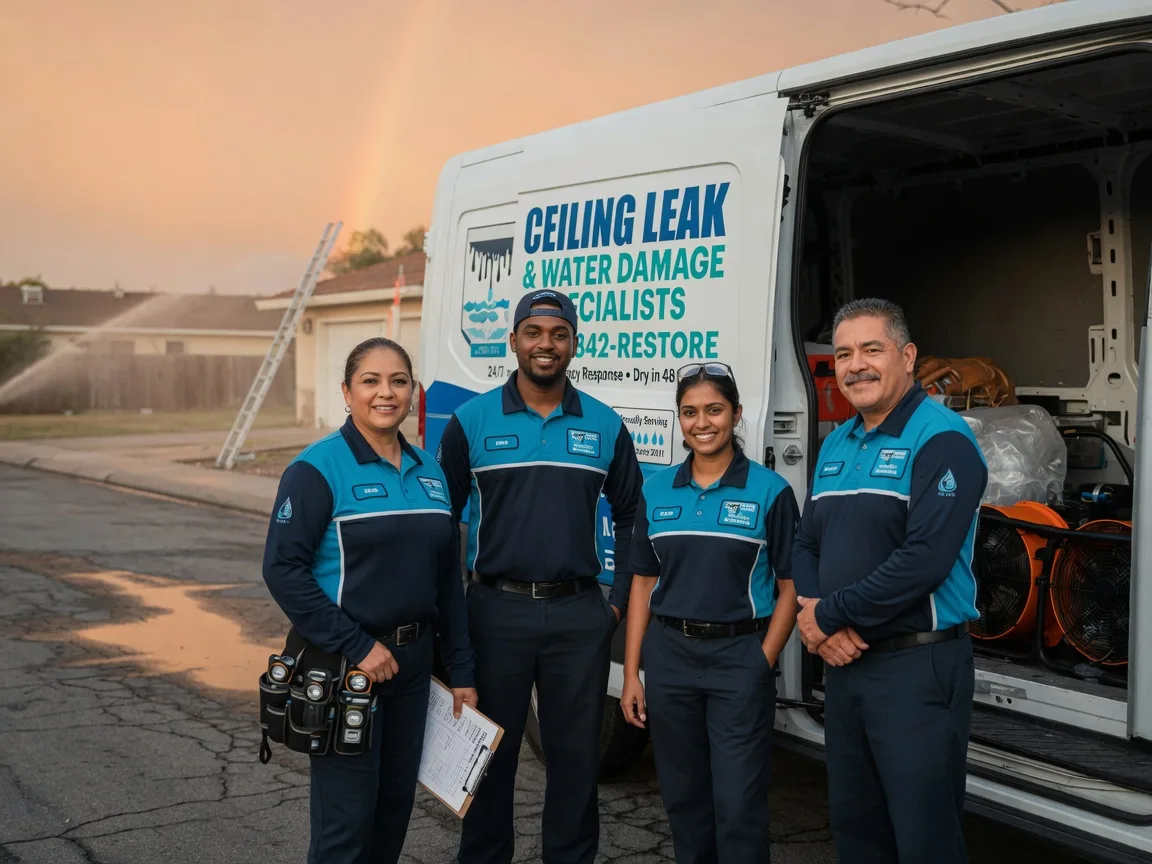 Ceiling Leak Cleanup company in Waterbury Center, VT